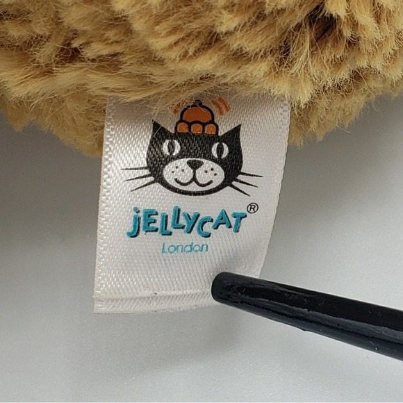 Jellycat London Bumbly Bear Small Brown Soft Jelly Cat Plush - Picture 4 of 10